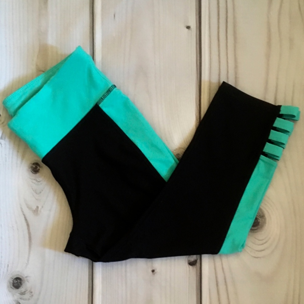 NWOT Gym Workout Fitness Athletic Leggings Pants - Picture 1 of 4